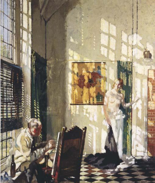 Sir William Orpen The Studio oil painting image